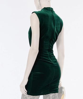 پيراهن مخمل زنانه كوتون مدل 6WAK80001FK