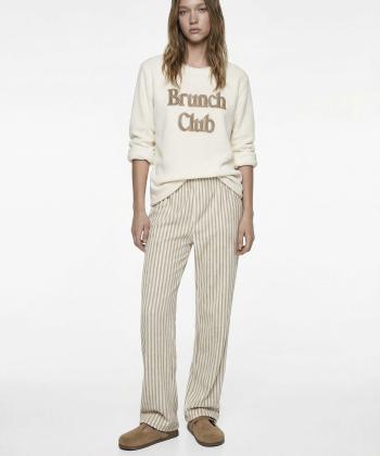 ست لباس راحتي زنانه كوتون مدل 6WLK40227MK