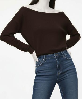 تيشرت آستين بلند زنانه كوتون مدل 6WAL10611IK