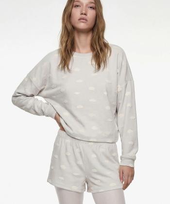 ست لباس راحتي زنانه كوتون مدل 6WLK40233MK