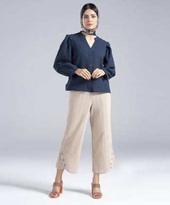 شلوار پارچه ای زنانه هوکانی مدل 50199