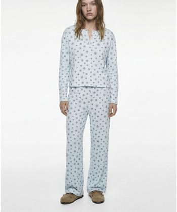 شلوار راحتي زنانه كوتون مدل 6WLK40023MK