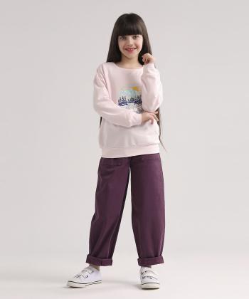 شلوار كتان دخترانه سارك مدل 1345084