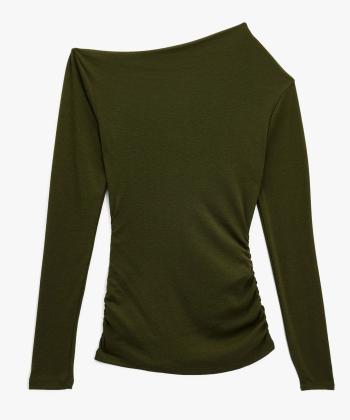 تيشرت آستين بلند زنانه كوتون مدل 6WAK50336EK