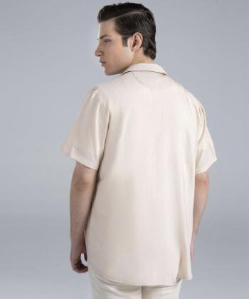 پیراهن آستین کوتاه مردانه هوکانی مدل 10632