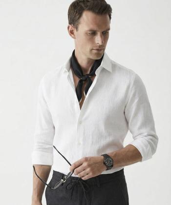 پیراهن آستین بلند مردانه هوکانی مدل 10601