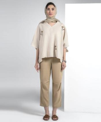 شلوار پارچه ای زنانه هوکانی مدل 50178