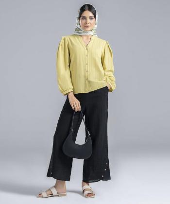 بلوز آستین بلند زنانه هوکانی مدل 50195