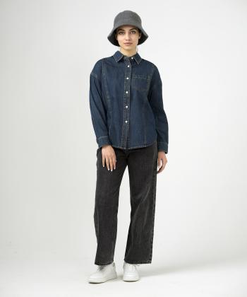 شوميز زنانه جين وست كد 53231504