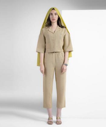 شلوار پارچه ای زنانه هوکانی مدل 50175