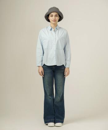 شوميز زنانه جين وست كد 53231904