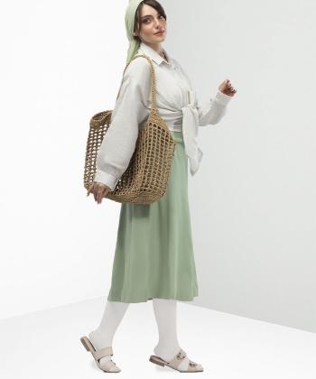 دامن کوتاه زنانه هوکانی مدل 50176