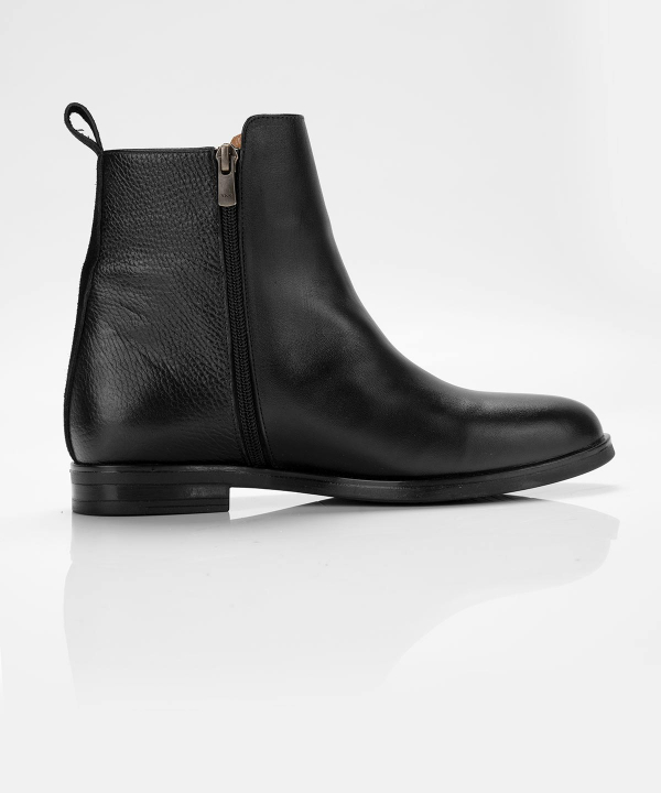 نیم‌بوت چرم زنانه مارال چرم Maral Leather مدل شارلوت