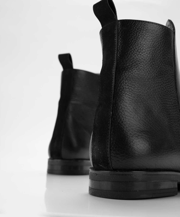 نیم‌بوت چرم زنانه مارال چرم Maral Leather مدل شارلوت
