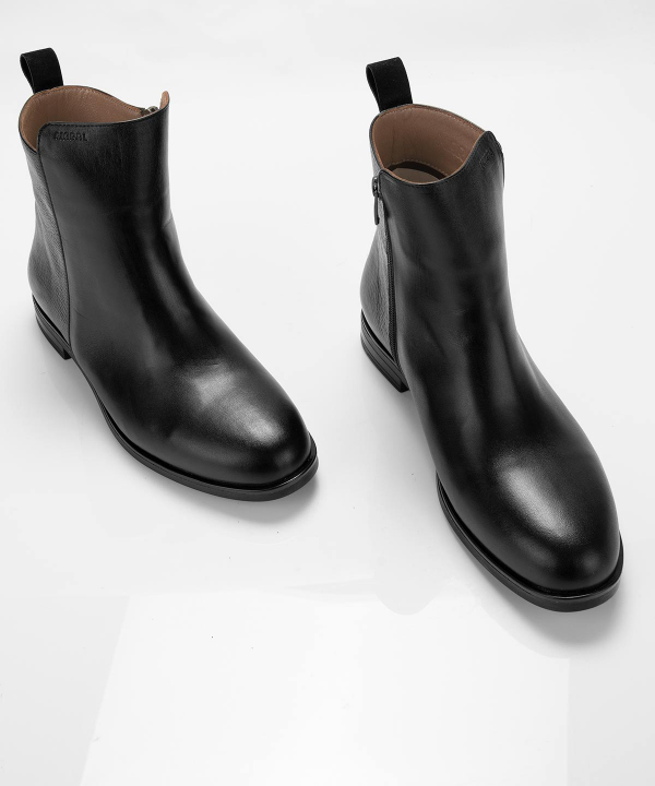 نیم‌بوت چرم زنانه مارال چرم Maral Leather مدل شارلوت
