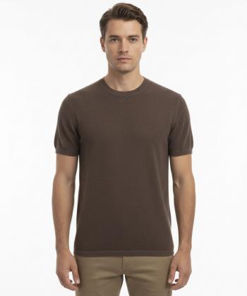 تيشرت بافت مردانه سوپردراي مدل 7060007