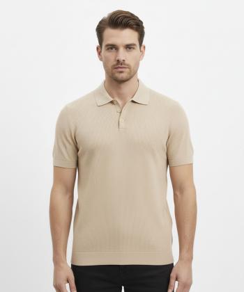 پولوشرت بافت مردانه سوپردراي مدل 7630008