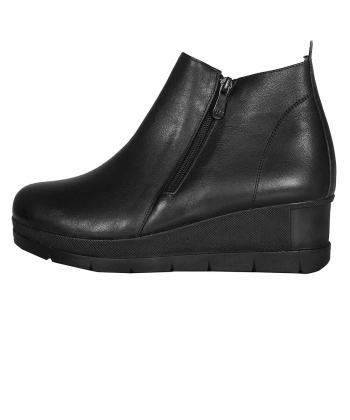 نیم بوت چرم زنانه شهر چرم Leather City مدل F4102