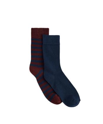 جوراب ساق بلند مردانه كوتون مدل 6WAM80632AAبسته 2 عددی