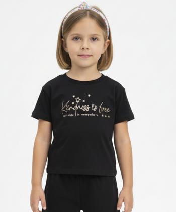 تيشرت آستين كوتاه دخترانه ال سي وايكيكي مدل S536457Z4