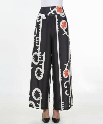 شلوار پارچه ای زنانه چام مدل 2043