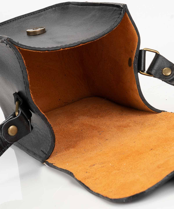 کیف دوشی زنانه چرم لانکا  Lanka Leather مدل CB-17