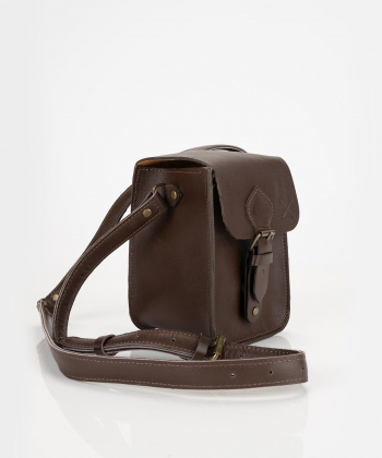 کیف دوشی زنانه چرم طبیعی چرم لانکا  Lanka Leather مدل CB-17