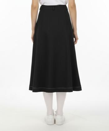 دامن بلند جین زنانه چام مدل 2050