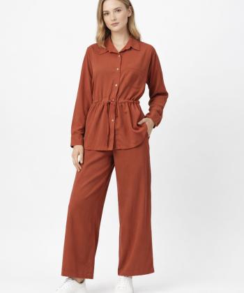 ست شوميز و شلوار زنانه چام مدل 2048