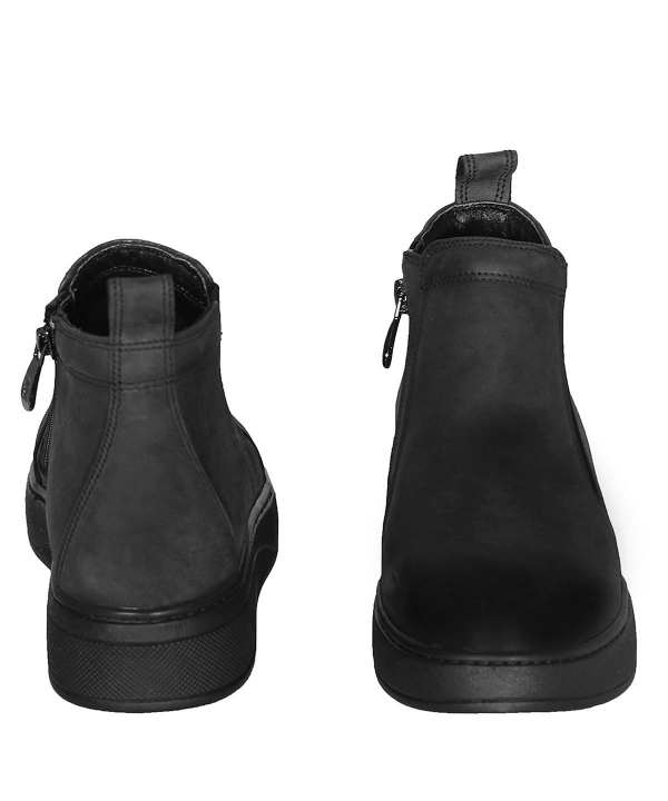 نیم بوت چرم زنانه شهر چرم Leather City مدل KE51