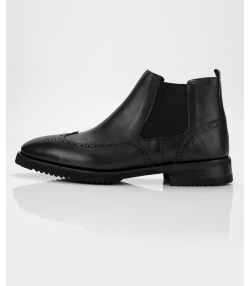 نیم بوت مردانه مارال چرم Maral Leather مدل پونتیاک
