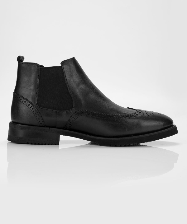نیم بوت مردانه مارال چرم Maral Leather مدل پونتیاک
