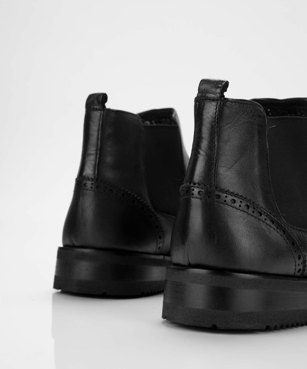 نیم بوت مردانه مارال چرم Maral Leather مدل پونتیاک