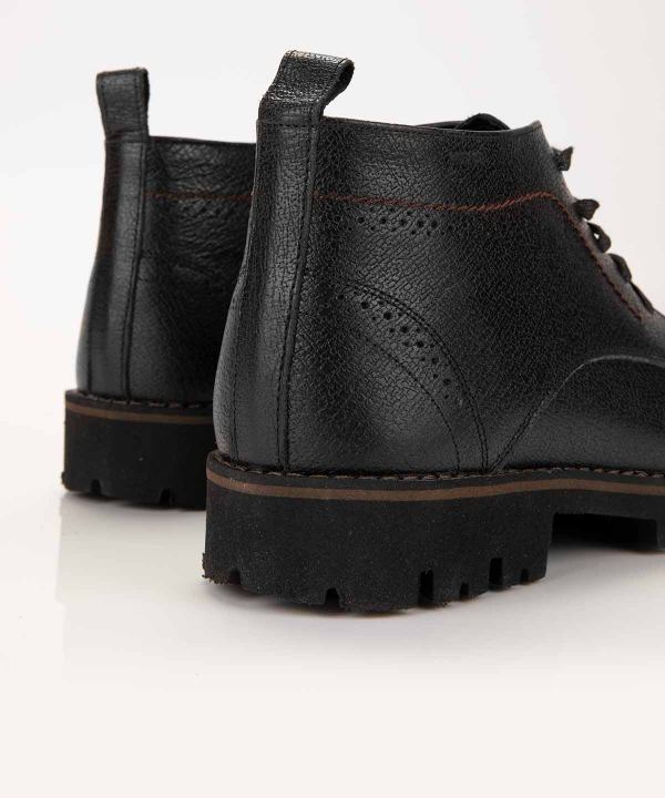 نیم بوت مردانه مارال چرم Maral Leather مدل CM4