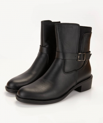 نیم بوت زنانه مارال چرم Maral Leather مدل ویکی