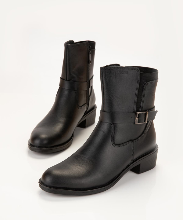 نیم‌بوت زنانه مارال چرم Maral Leather مدل ویکی