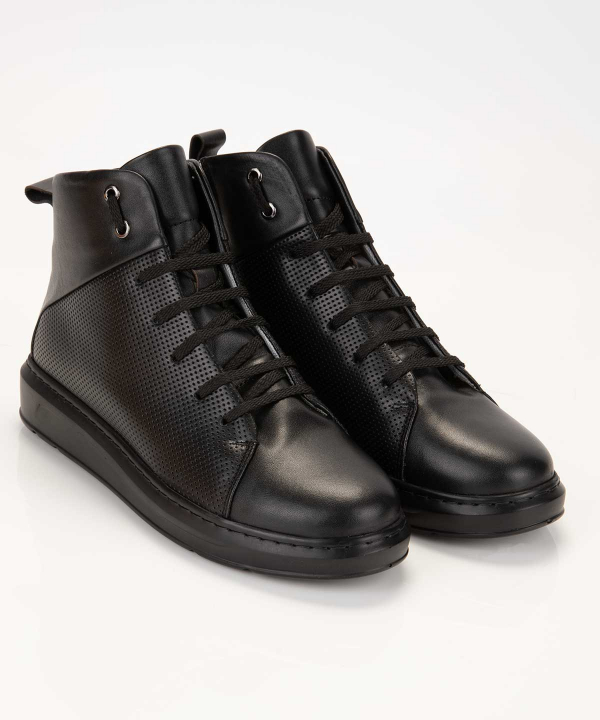 نیم بوت چرم زنانه مارال چرم Maral Leather مدل مایلی