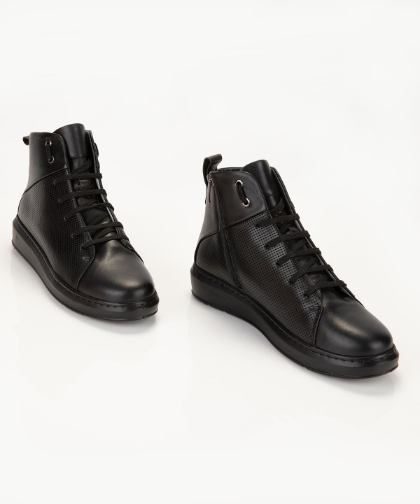 نیم‌بوت چرم زنانه مارال چرم Maral Leather مدل مایلی