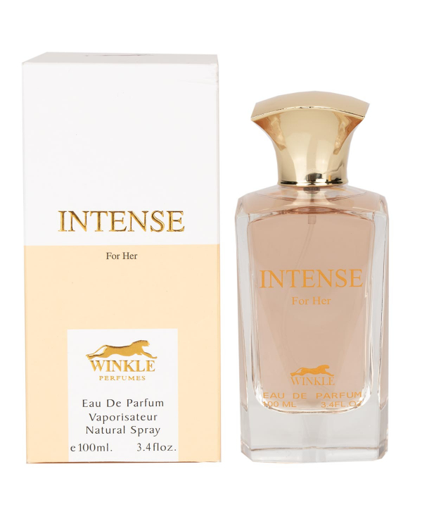 ادوپرفیوم زنانه وینکل Winkle مدل Intense حجم 100 میلی‌لیتر