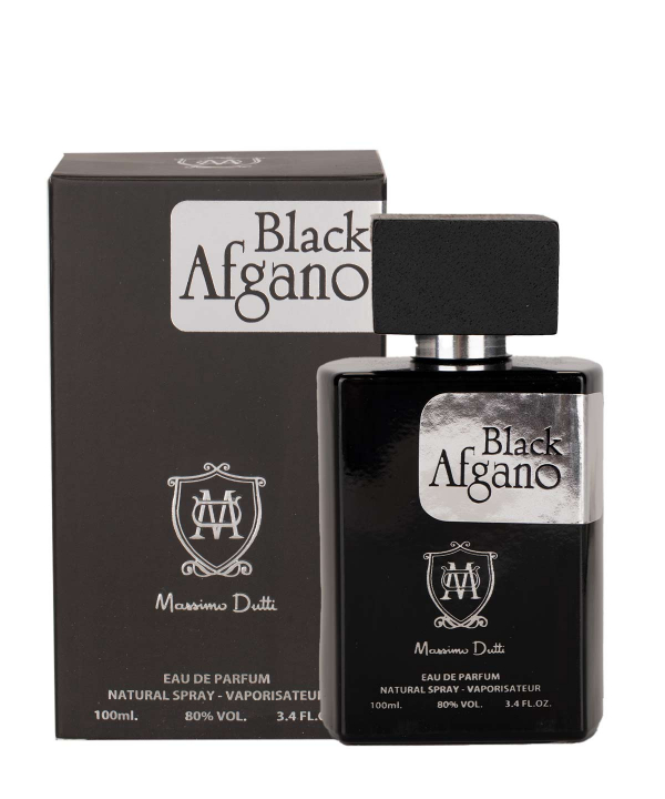 ادوپرفیوم مردانه ماسیمو دوتی Massimo Dutti مدل Black Afgano حجم 100 میلی‌لیتر