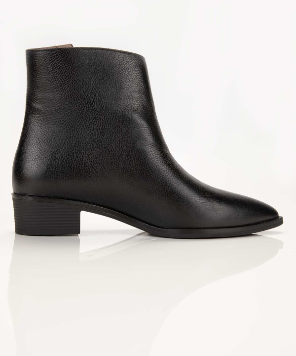 نیم‌بوت چرم زنانه مارال چرم Maral Leather مدل سویل
