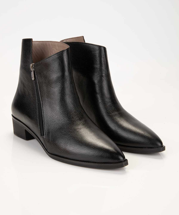 نیم‌بوت چرم زنانه مارال چرم Maral Leather مدل سویل