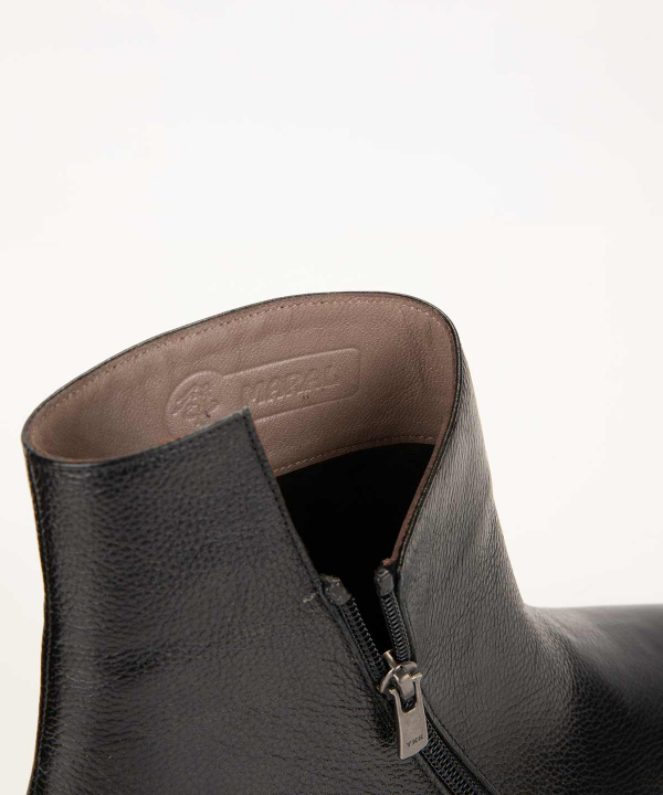 نیم‌بوت چرم زنانه مارال چرم Maral Leather مدل سویل