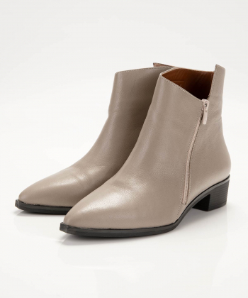 نیم بوت چرم زنانه مارال چرم Maral Leather مدل سویل