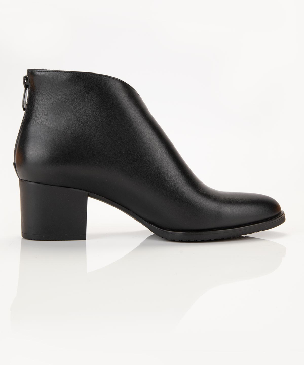 نیم‌بوت چرم زنانه مارال چرم Maral Leather مدل لیلیان