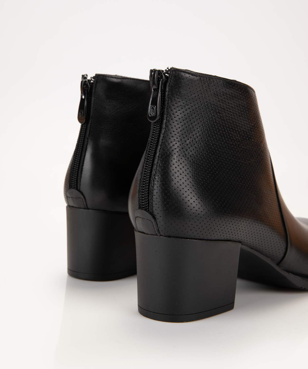 نیم‌بوت چرم زنانه مارال چرم Maral Leather مدل لیلیان