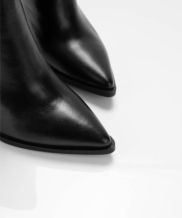 نیم‌بوت چرم زنانه مارال چرم Maral Leather مدل روبرتا