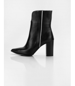نیم بوت چرم زنانه مارال چرم Maral Leather مدل امیلیا