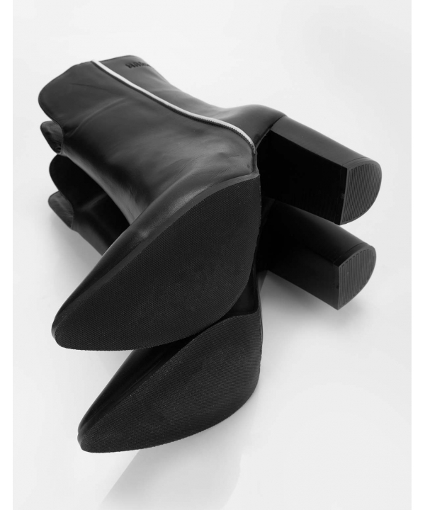 نیم‌بوت چرم زنانه مارال چرم Maral Leather مدل امیلیا