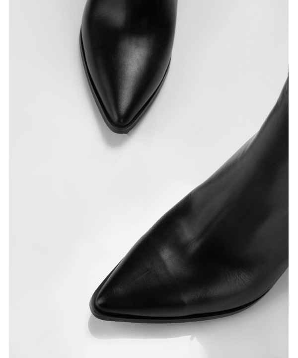 نیم‌بوت چرم زنانه مارال چرم Maral Leather مدل امیلیا